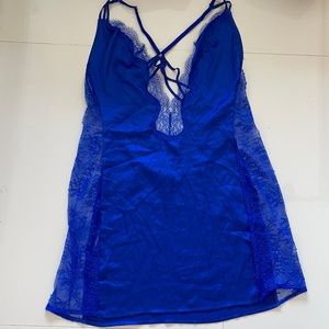 NWT Blue Victoria Secret Slip Dress